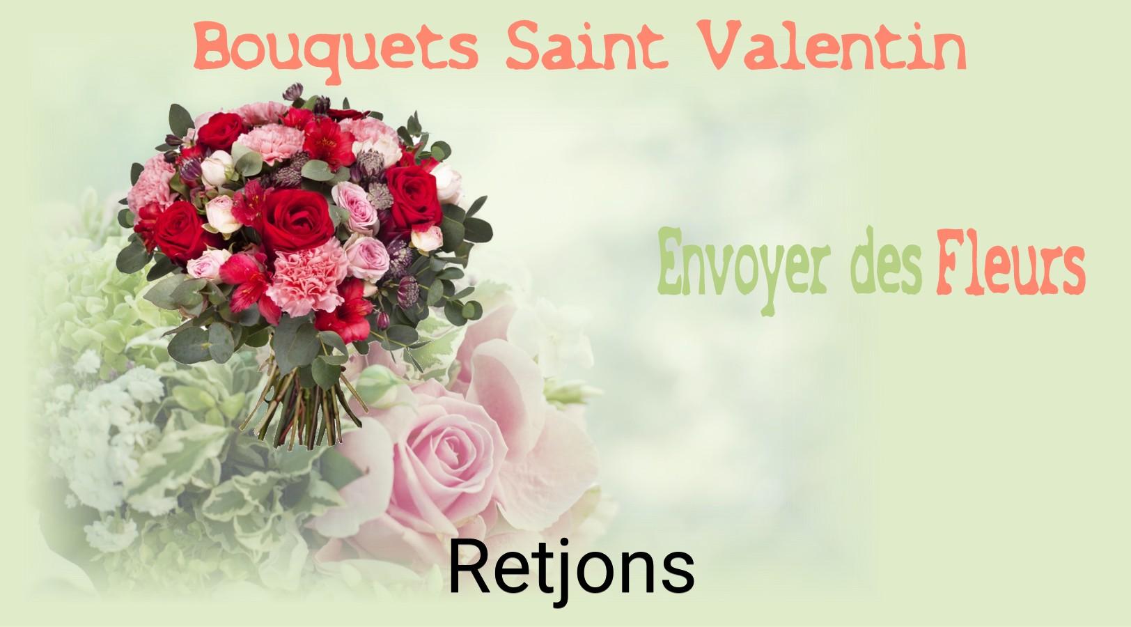 Roses de Saint-Valentin livrées à Retjons